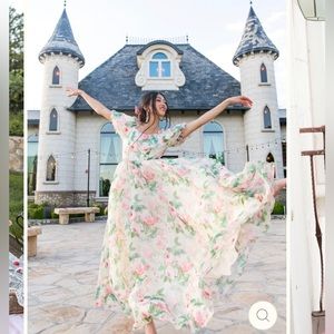 Ivy City Co Melody floral maxi dress